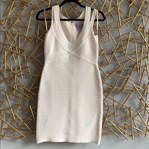 Herve Ledger bandage dress